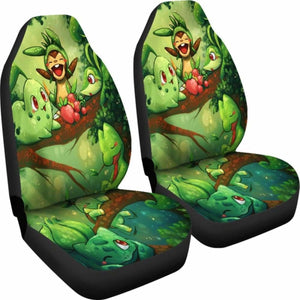 Pokemon Grass 3 Car Seat Covers Universal Fit 051012 - CarInspirations