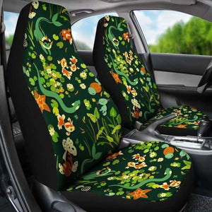 Pokemon Grass Car Seat Covers Universal Fit 051012 - CarInspirations