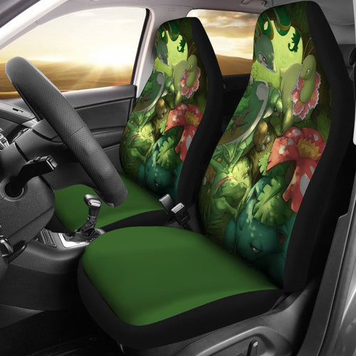 Pokemon Green Ball Seat Covers Amazing Best Gift Ideas 2020 Universal Fit 090505 - CarInspirations