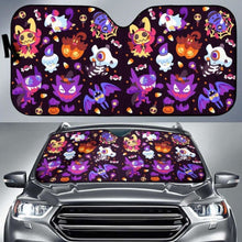 Load image into Gallery viewer, Pokemon Halloween 1 Auto Sun Shades 918b Universal Fit - CarInspirations