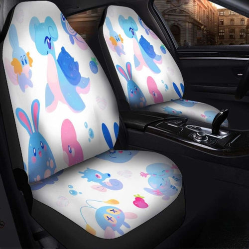 Pokemon Kawaii Seat Covers 101719 Universal Fit - CarInspirations