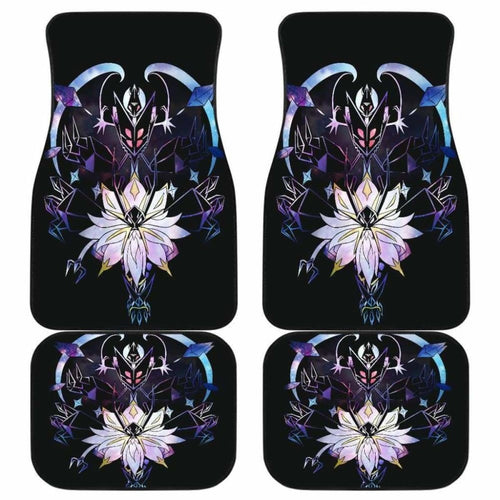 Pokemon Moon And Sun In Black Theme Car Floor Mats Universal Fit 051012 - CarInspirations