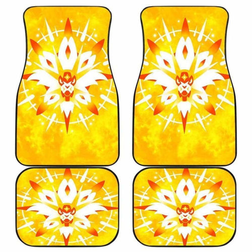 Pokemon Moon Sun Yellow Theme Car Floor Mats Universal Fit 051012 - CarInspirations