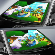 Load image into Gallery viewer, Pokemon Playing Auto Sun Shades 918b Universal Fit - CarInspirations