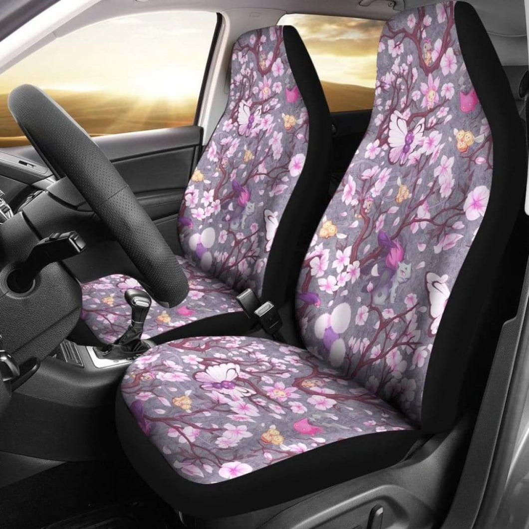 Pokemon Spring Car Seat Covers Universal Fit 051012 - CarInspirations