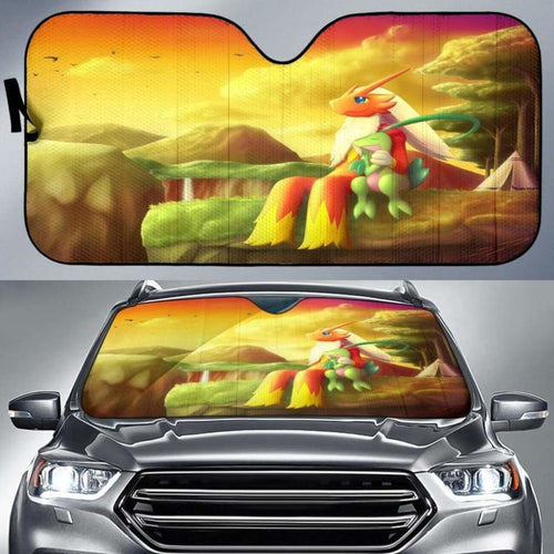 Pokemon Sunset Car Sun Shades 918b Universal Fit - CarInspirations