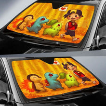 Load image into Gallery viewer, Pokemon Walking Car Sun Shades 918b Universal Fit - CarInspirations
