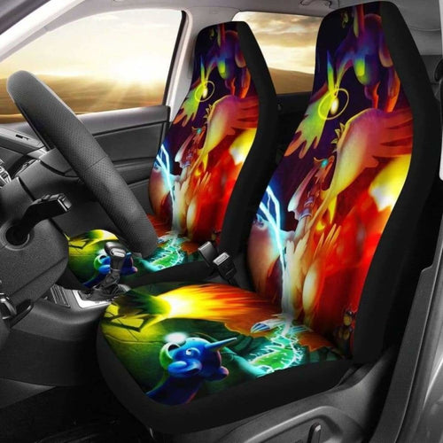 Pokemon War Car Seat Covers Universal Fit 051012 - CarInspirations