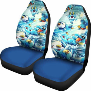 Pokemon Water Car Seat Covers Universal Fit 051312 - CarInspirations