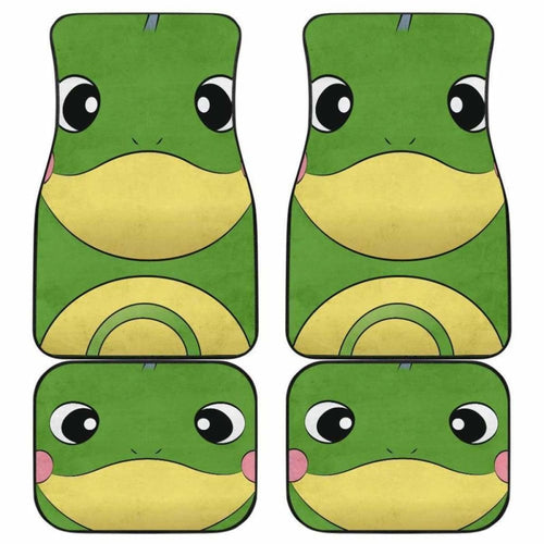 Politoed Pokemon Fat Face Car Floor Mats Universal Fit 051012 - CarInspirations