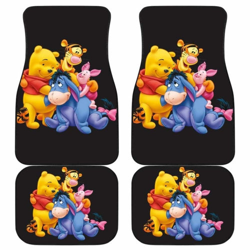 Pooh And Friend Car Floor Mats Universal Fit - CarInspirations