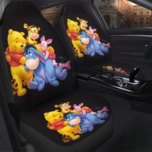 Load image into Gallery viewer, Pooh And Friend Seat Covers 101719 Universal Fit - CarInspirations
