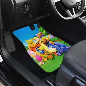 Pooh And Friends Car Floor Mats 1 Universal Fit - CarInspirations