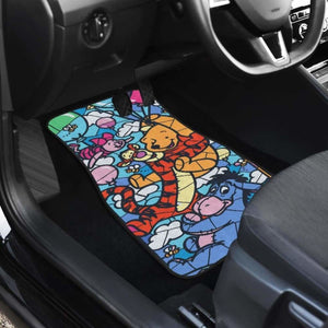 Pooh And Friends Car Floor Mats Universal Fit - CarInspirations