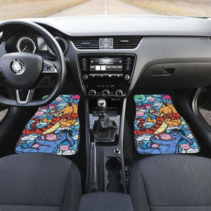 Pooh And Friends Car Floor Mats Universal Fit - CarInspirations