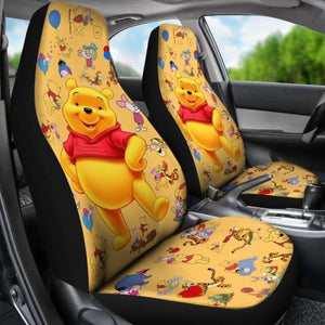 Pooh And Friends Car Seat Covers Universal Fit 051312 - CarInspirations