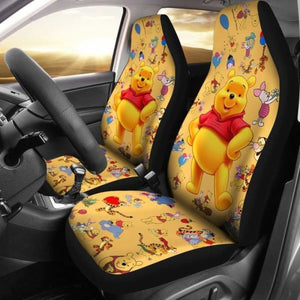 Pooh And Friends Car Seat Covers Universal Fit 051312 - CarInspirations