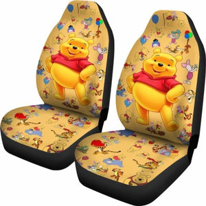 Pooh And Friends Car Seat Covers Universal Fit 051312 - CarInspirations