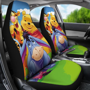 Pooh and Frineds Car Seat Covers 111130 - CarInspirations