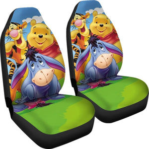 Pooh and Frineds Car Seat Covers 111130 - CarInspirations