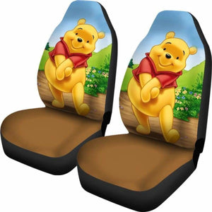 Pooh Car Seat Covers Universal Fit 051312 - CarInspirations