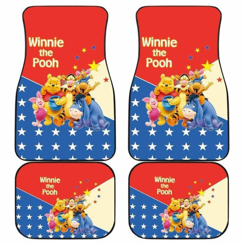 Pooh In Winnie The Pooh Car Floor Mats Universal Fit 051012 - CarInspirations