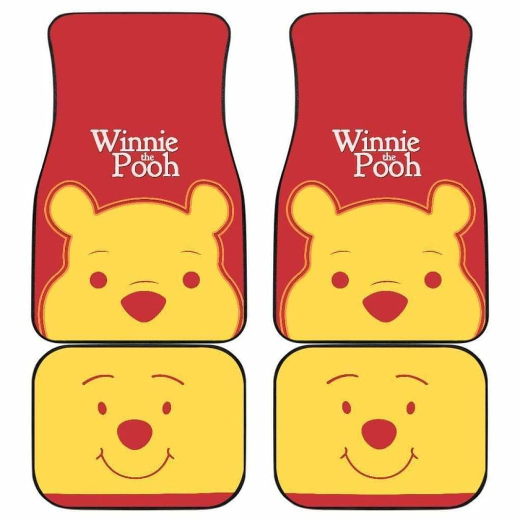 Pooh In Winnie The Pooh Custom Car Floor Mats Universal Fit 051012 - CarInspirations