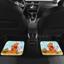 Load image into Gallery viewer, Pooh In Woods Eating Honey Car Floor Mats Universal Fit 051012 - CarInspirations