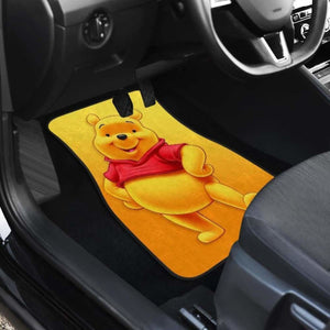 Pooh Model In Yellow Theme Car Floor Mats Universal Fit 051012 - CarInspirations