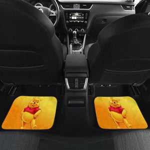 Pooh Model In Yellow Theme Car Floor Mats Universal Fit 051012 - CarInspirations