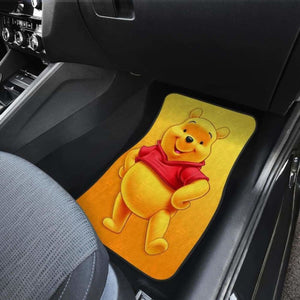 Pooh Model In Yellow Theme Car Floor Mats Universal Fit 051012 - CarInspirations