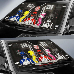 Power Rangers Car Auto Sun Shades Universal Fit 051312 - CarInspirations