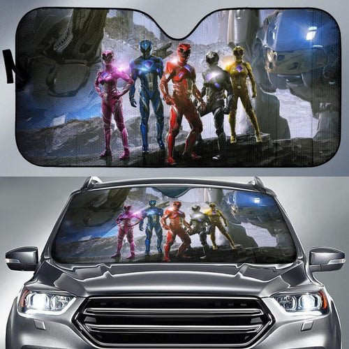 Power Rangers The Movies 3 Auto Sun Shades For Fan Mn05 Universal Fit 111204 - CarInspirations