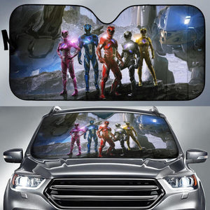 Power Rangers The Movies 3 Auto Sun Shades For Fan Mn05 Universal Fit 111204 - CarInspirations