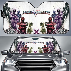 Power Rangers The Movies 4 Auto Sun Shades For Fan Mn05 Universal Fit 111204 - CarInspirations