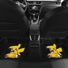 Load image into Gallery viewer, Pretty Pikachu Car Floor Mats Pokemon Anime Fan Gift H200221 Universal Fit 225311 - CarInspirations
