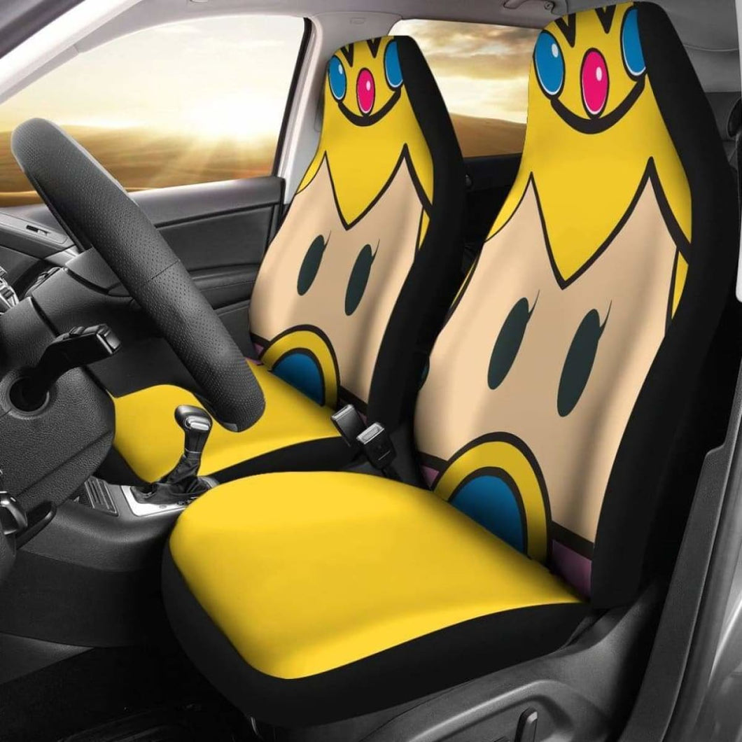 Princess Mario Car Seat Covers Universal Fit 051012 - CarInspirations