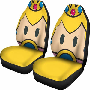 Princess Mario Car Seat Covers Universal Fit 051012 - CarInspirations