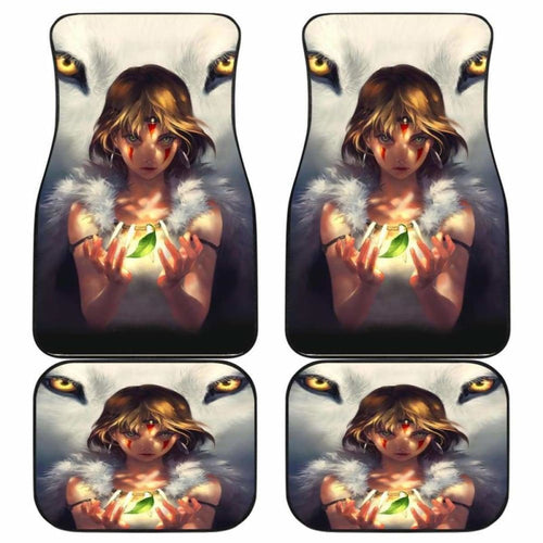 Princess Mononoke Car Mats Universal Fit - CarInspirations