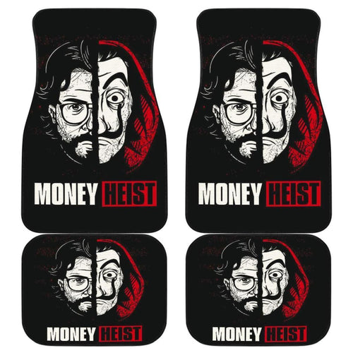 Professor Art Car Floor Mats Money Heist Movie Fan Gift H051520 Universal Fit 072323 - CarInspirations