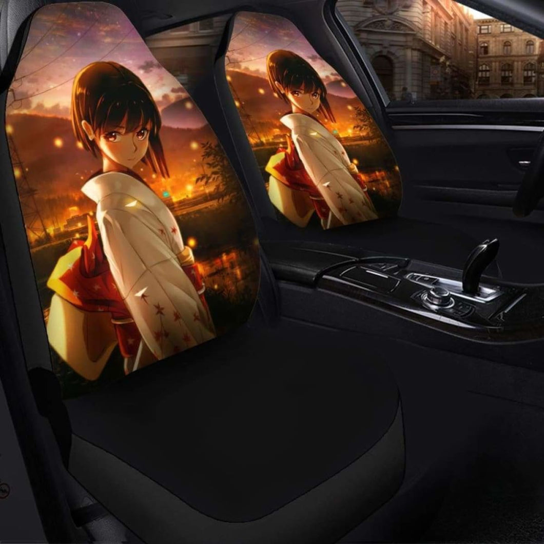 Promise Anime Girl Seat Covers 101719 Universal Fit - CarInspirations