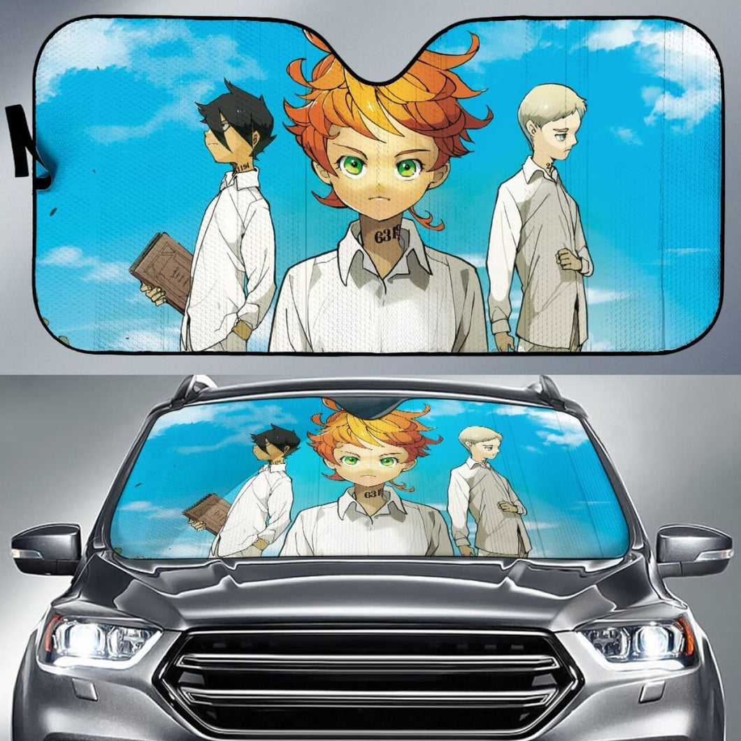 Promised Neverland Sky Car Auto Sunshade Anime 2020 Universal Fit 225311 - CarInspirations