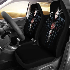 Punisher Cool Movie Action Car Seat Covers Universal Fit 051012 - CarInspirations