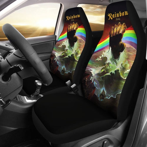 Rainbow Rock Band Car Seat Covers Lt04 Universal Fit 225721 - CarInspirations