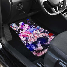 Load image into Gallery viewer, Ram And Rem Re Zero Anime Car Floor Mats Universal Fit 051012 - CarInspirations