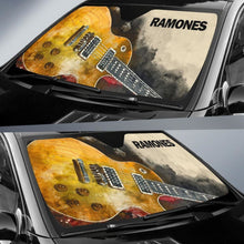 Load image into Gallery viewer, Ramones Car Auto Sun Shade Guitar Rock Band Fan Universal Fit 174503 - CarInspirations