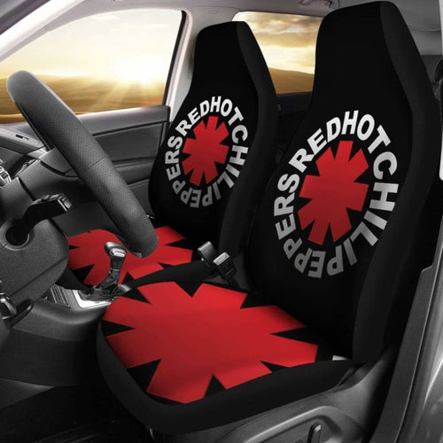 Red Hot Chili Peppers Car Seat Covers 100421 Universal Fit - CarInspirations
