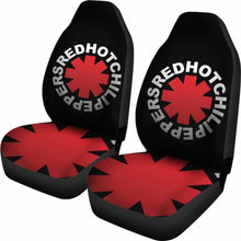 Load image into Gallery viewer, Red Hot Chili Peppers Logo Art Car Seat Covers Universal Fit 051012 - CarInspirations