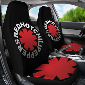 Red Hot Chili Peppers Logo Art Car Seat Covers Universal Fit 051012 - CarInspirations
