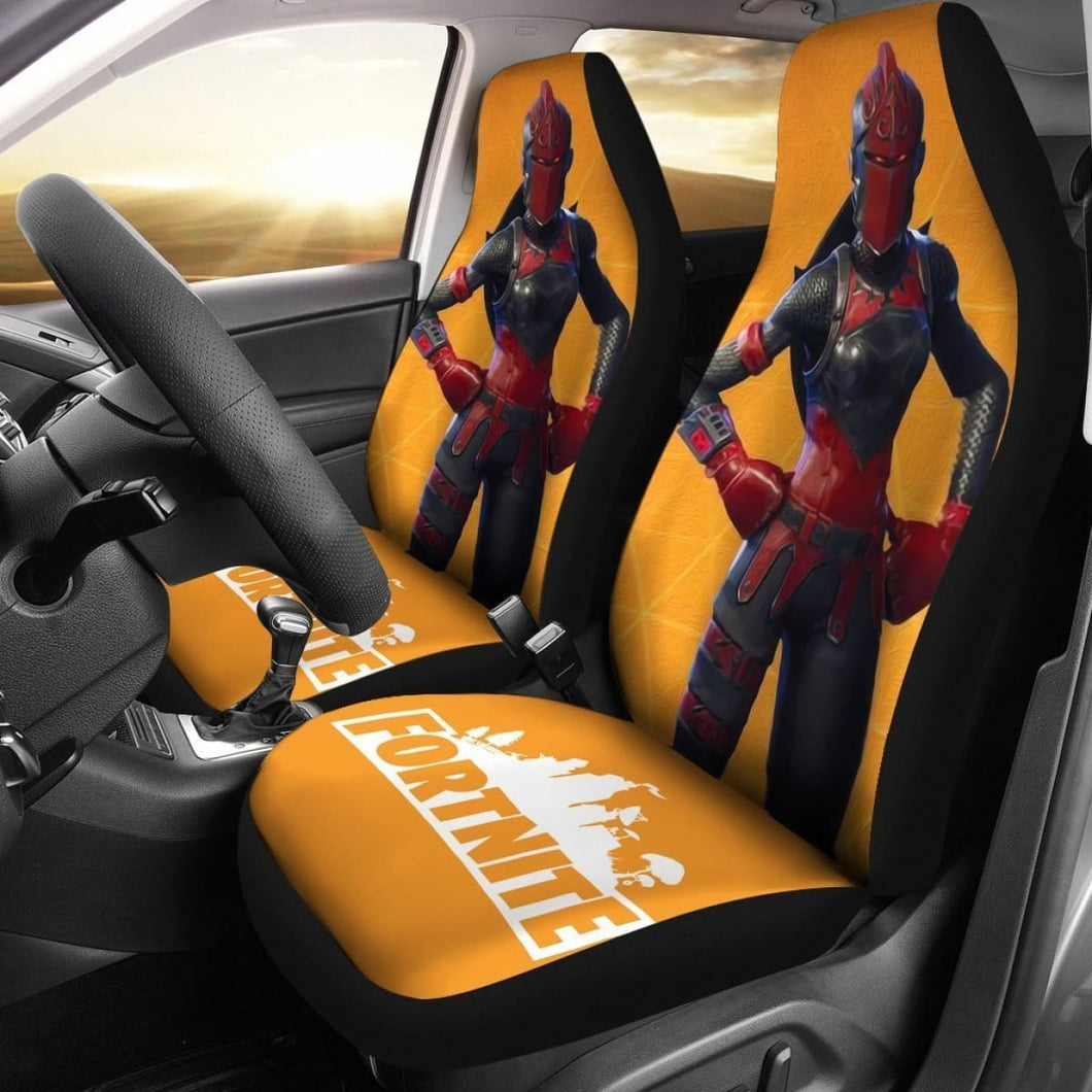Red Knight Fortnite Battle Royale Car Seat Covers Mn04 Universal Fit 225721 - CarInspirations